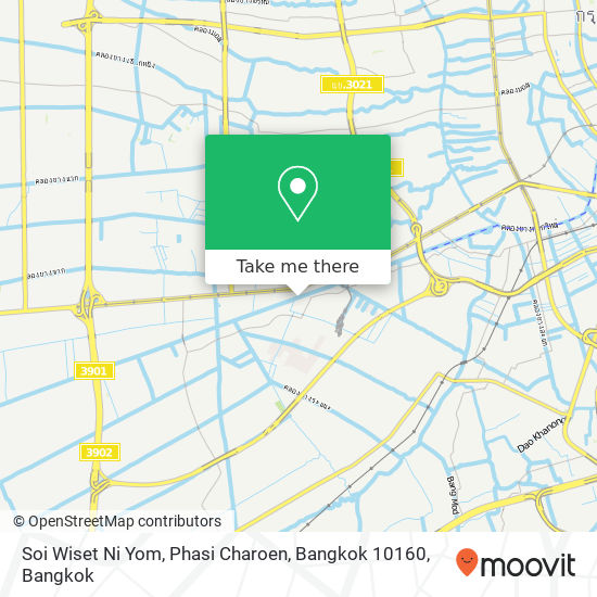 Soi Wiset Ni Yom, Phasi Charoen, Bangkok 10160 map