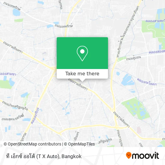 ที เอ็กซ์ ออโต้ (T X Auto) map