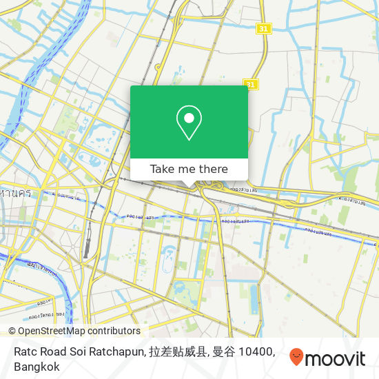 Ratc Road Soi Ratchapun, 拉差贴威县, 曼谷 10400 map
