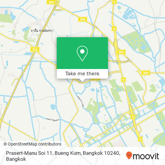 Prasert-Manu Soi 11, Bueng Kum, Bangkok 10240 map