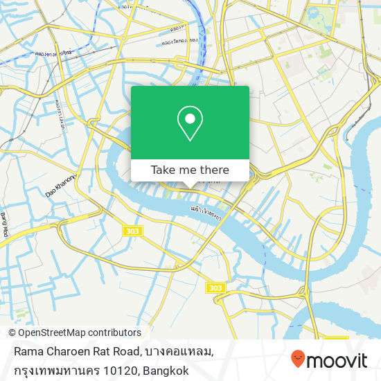 Rama Charoen Rat Road, บางคอแหลม, กรุงเทพมหานคร 10120 map