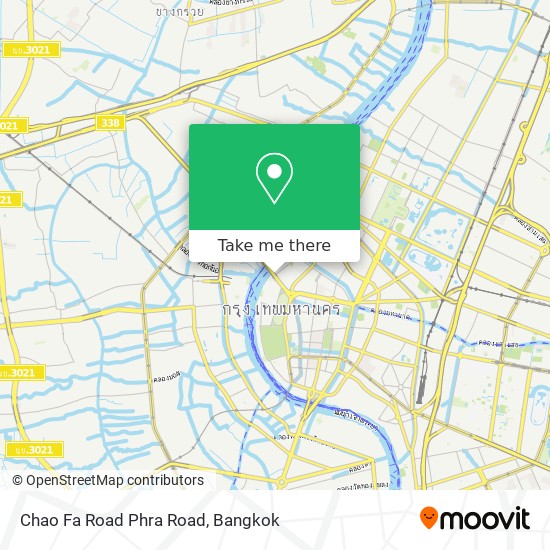 Chao Fa Road Phra Road map