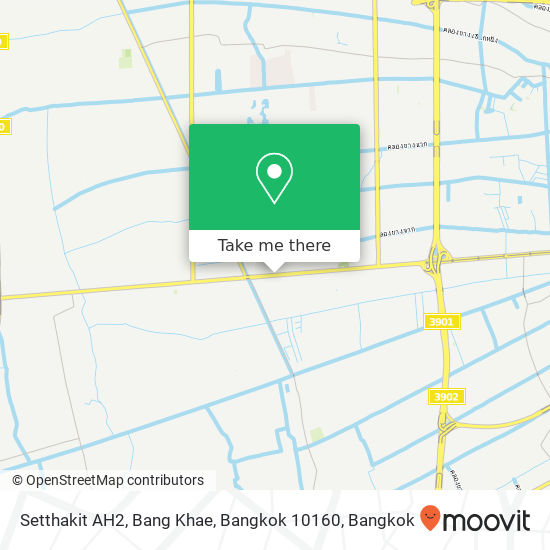Setthakit AH2, Bang Khae, Bangkok 10160 map
