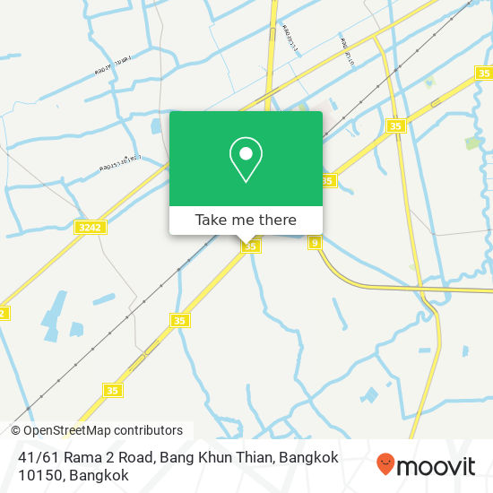 41 / 61 Rama 2 Road, Bang Khun Thian, Bangkok 10150 map