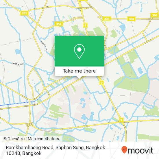 Ramkhamhaeng Road, Saphan Sung, Bangkok 10240 map