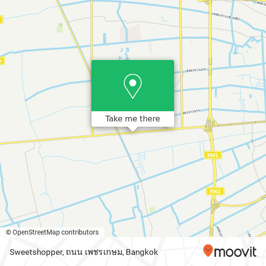 Sweetshopper, ถนน เพชรเกษม map