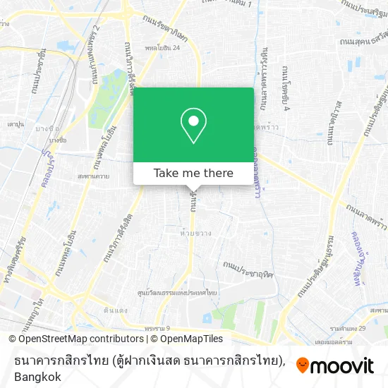 ธนาคารกสิกรไทย (ตู้ฝากเงินสด ธนาคารกสิกรไทย) map