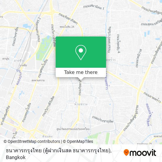 ธนาคารกรุงไทย (ตู้ฝากเงินสด ธนาคารกรุงไทย) map