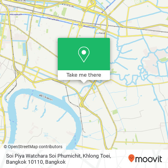 Soi Piya Watchara Soi Phumichit, Khlong Toei, Bangkok 10110 map