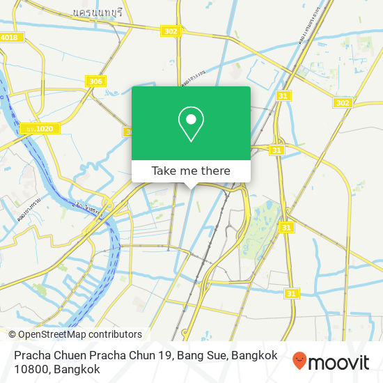 Pracha Chuen Pracha Chun 19, Bang Sue, Bangkok 10800 map