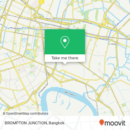 BROMPTON JUNCTION map