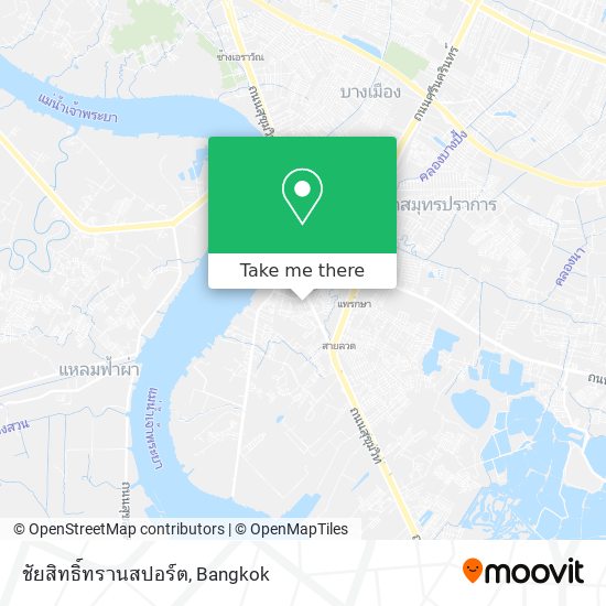ชัยสิทธิ์ทรานสปอร์ต map
