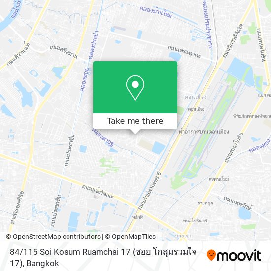 84 / 115 Soi Kosum Ruamchai 17 (ซอย โกสุมรวมใจ 17) map