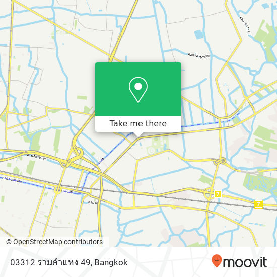 03312 รามคำแหง 49 map