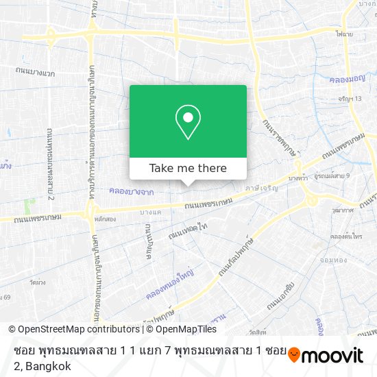 ซอย พุทธมณฑลสาย 1 1 แยก 7 พุทธมณฑลสาย 1 ซอย 2 map