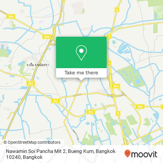 Nawamin Soi Pancha Mit 2, Bueng Kum, Bangkok 10240 map
