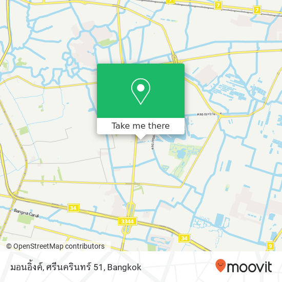 มอนอิ้งค์, ศรีนครินทร์ 51 map