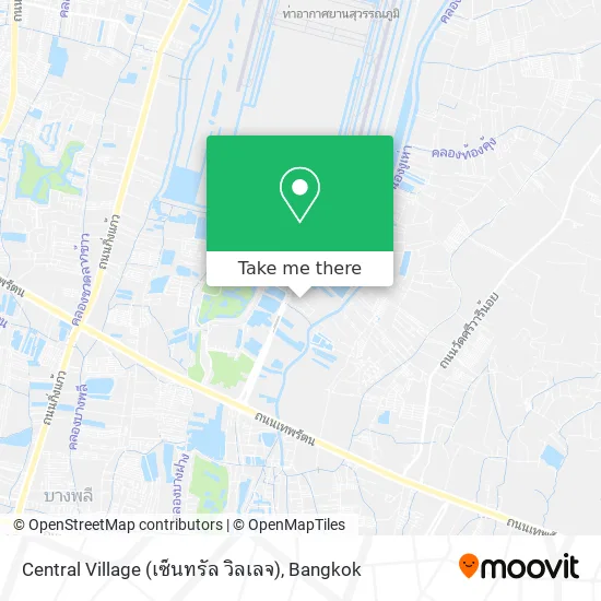 Central Village (เซ็นทรัล วิลเลจ) map