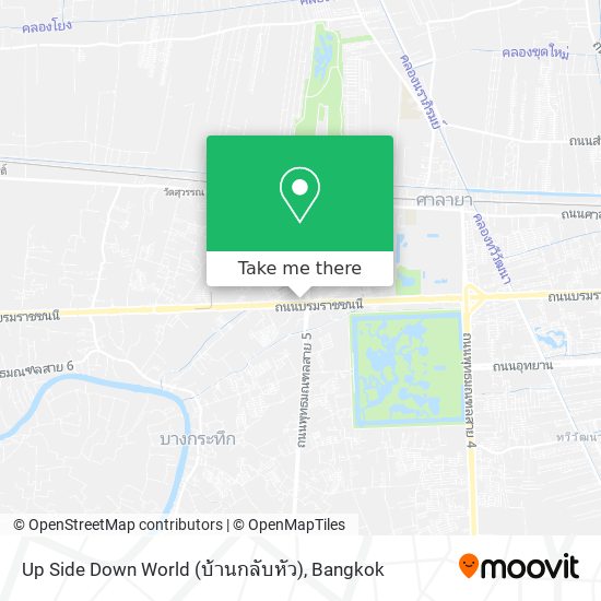 Up Side Down World (บ้านกลับหัว) map