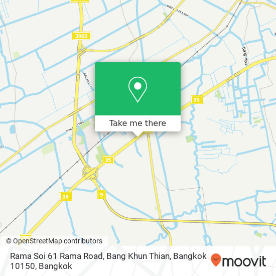 Rama Soi 61 Rama Road, Bang Khun Thian, Bangkok 10150 map