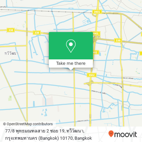 77 / 8 พุทธมณฑลสาย 2 ซอย 19, ทวีวัฒนา, กรุงเทพมหานคร (Bangkok) 10170 map