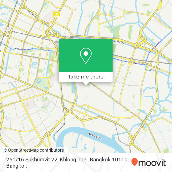 261 / 16 Sukhumvit 22, Khlong Toei, Bangkok 10110 map