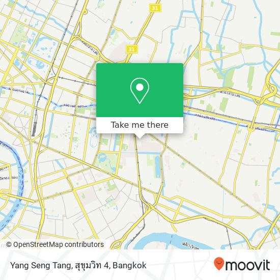 Yang Seng Tang, สุขุมวิท 4 map