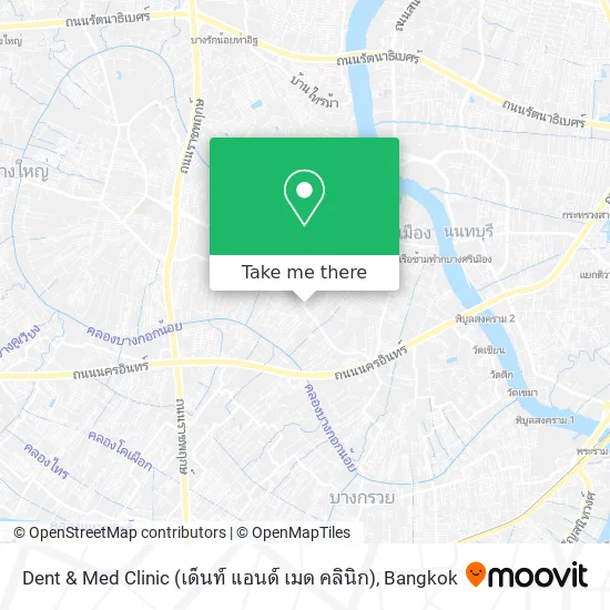 Dent & Med Clinic (เด็นท์ แอนด์ เมด คลินิก) map