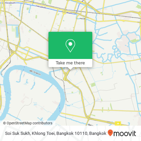 Soi Suk Sukh, Khlong Toei, Bangkok 10110 map
