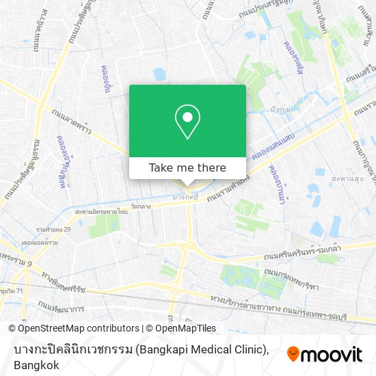 บางกะปิคลินิกเวชกรรม (Bangkapi Medical Clinic) map