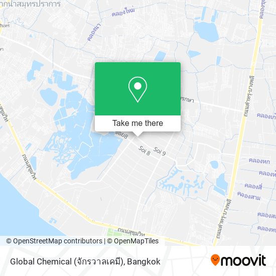 Global Chemical (จักรวาลเคมี) map