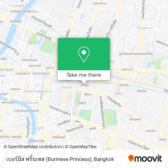 เบอร์มิส พริ้นเซส (Burmese Princess) map