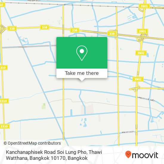 Kanchanaphisek Road Soi Lung Pho, Thawi Watthana, Bangkok 10170 map