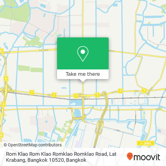 Rom Klao Rom Klao Romklao Romklao Road, Lat Krabang, Bangkok 10520 map