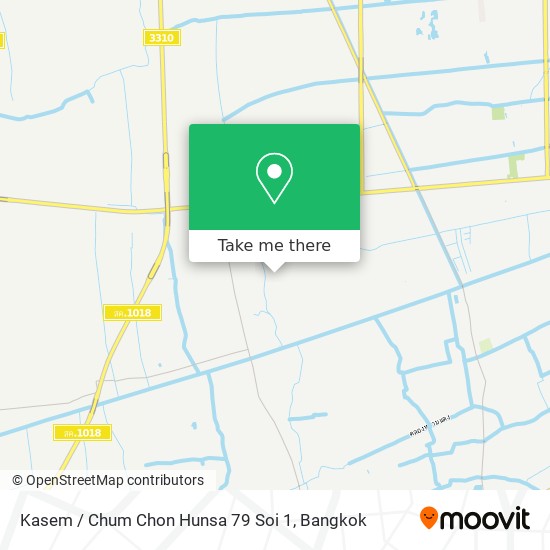 Kasem / Chum Chon Hunsa 79 Soi 1 map