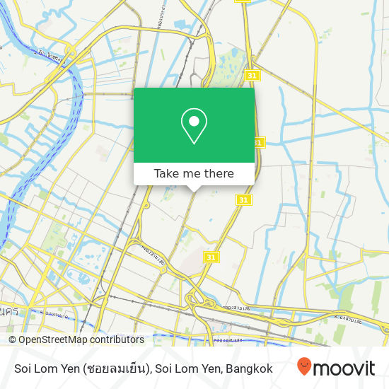 Soi Lom Yen (ซอยลมเย็น), Soi Lom Yen map