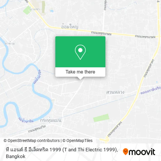 ที แอนด์ ธี อีเล็คทริค 1999 (T and Thi Electric 1999) map