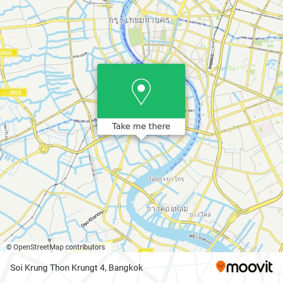 Soi Krung Thon Krungt 4 map