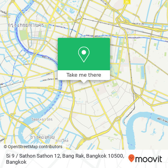 Si 9 / Sathon Sathon 12, Bang Rak, Bangkok 10500 map