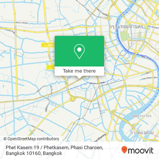 Phet Kasem 19 / Phetkasem, Phasi Charoen, Bangkok 10160 map
