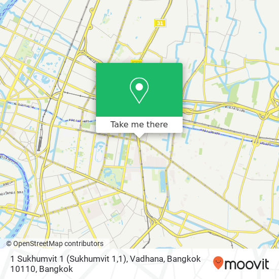 1 Sukhumvit 1 (Sukhumvit 1,1), Vadhana, Bangkok 10110 map