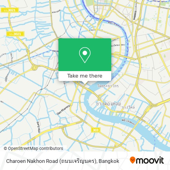 Charoen Nakhon Road (ถนนเจริญนคร) map