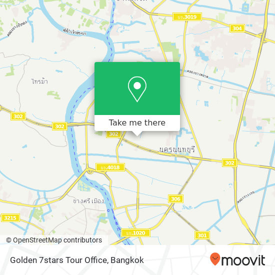 Golden 7stars Tour Office map