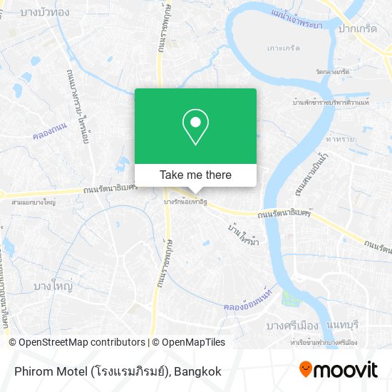 Phirom Motel (โรงแรมภิรมย์) map