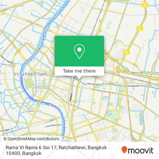 Rama VI Rama 6 Soi 17, Ratchathewi, Bangkok 10400 map