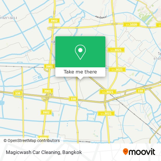 Magicwash Car Cleaning map