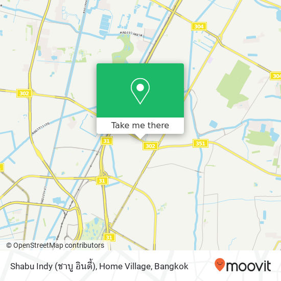 Shabu Indy (ชาบู อินดี้), Home Village map