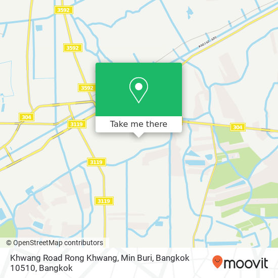 Khwang Road Rong Khwang, Min Buri, Bangkok 10510 map