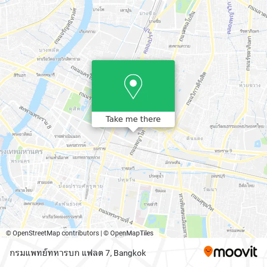 กรมแพทย์ทหารบก แฟลต 7 map