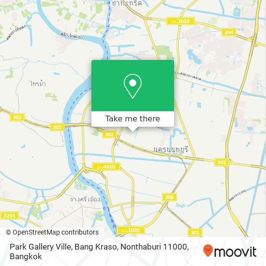 Park Gallery Ville, Bang Kraso, Nonthaburi 11000 map